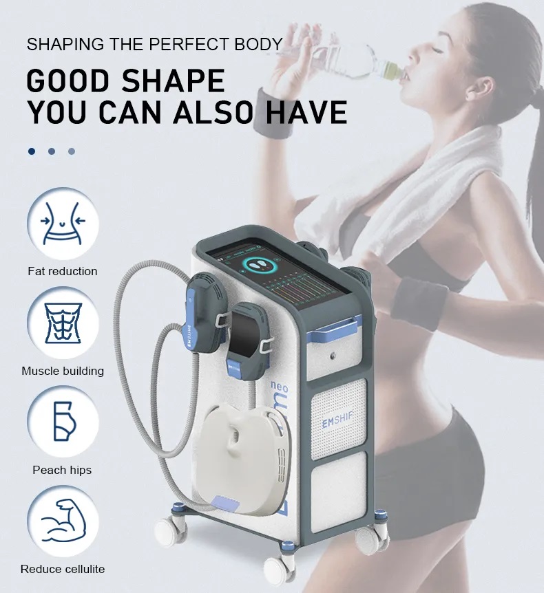 Factory Directly Hi-emt 4 Handles Body Sculpt Slim Beauty Ems ENO Emslim Muscle Stimulator Ems Shaping Sculpt Fat Burning Buttock Lift Machine