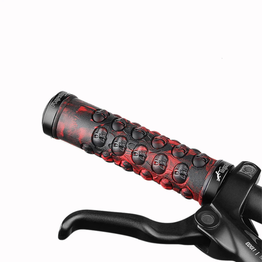 Bike Handlebars Components Propalm Bike Grips Rubber Mountain Bicycle Handlebar Covers Hand Cuffs Hoses Handle Cycling Wrist Gauntlet Vtt Fist 22.2CM 