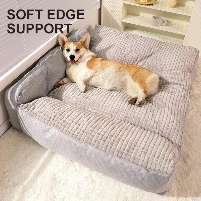 kennels pens Dog Blanket Bed Dog Cat Warm Sleeping Bed Cozy Nest Mat Medium Large Dogs Thicken Cushion Kennel Cat Pad Pet Supplies 231130