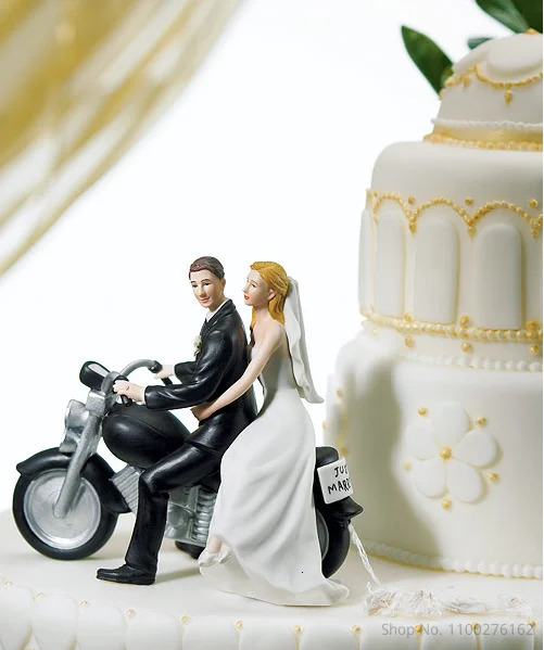 Cake Tools Cake Toppers Dolls Bride and Groom Figurines Funny Wedding Cake Toppers Stand Topper Decoration Supplies Marry Figurine 231130