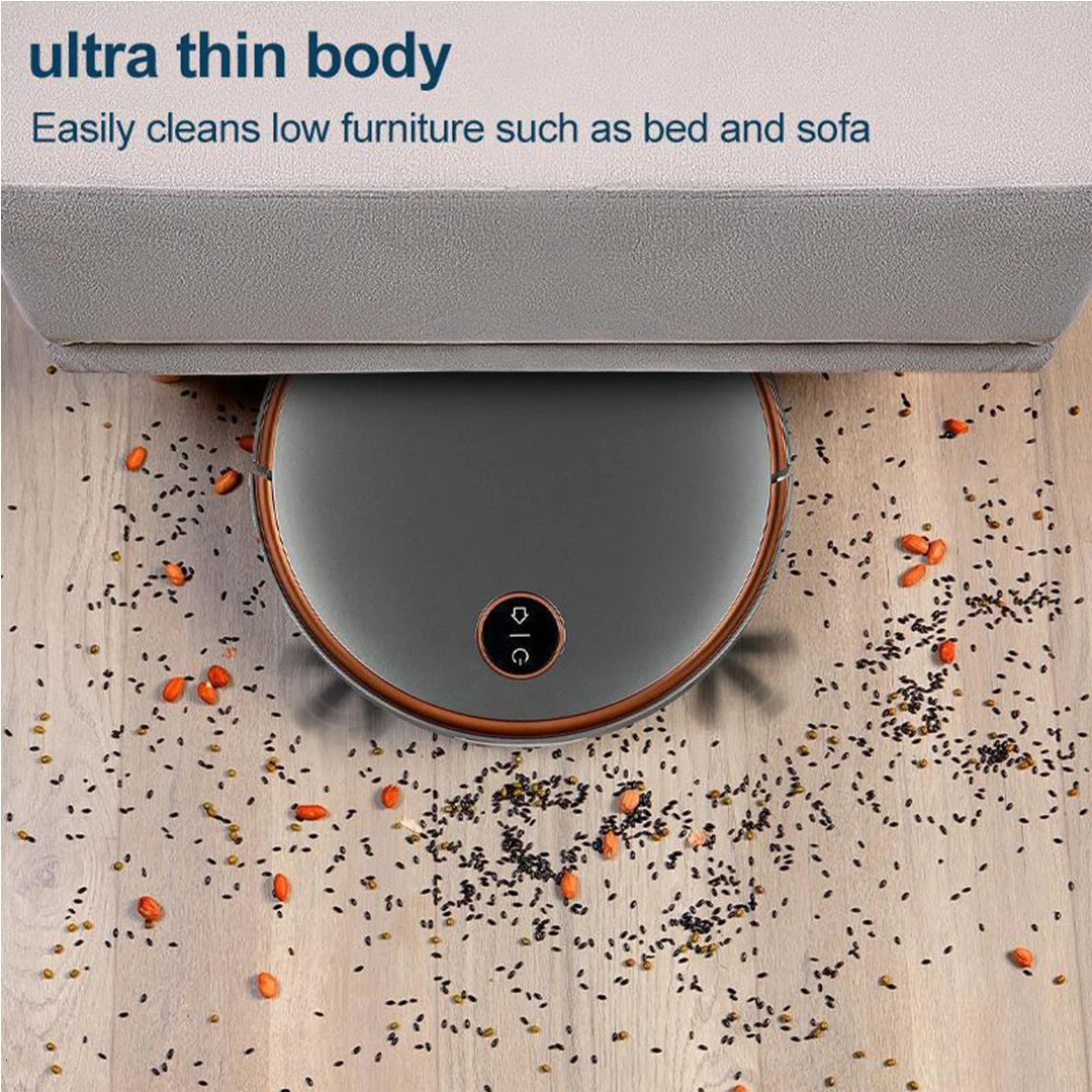 Robotic Vacuums TIZETH Intelligent Robot Vacuum Cleaner Automatic Wireless Sweeper Floor Cleaning Wet and Dry Dual Use 231130