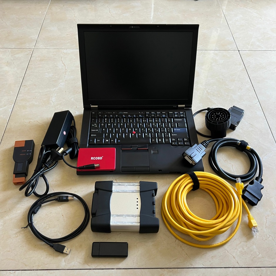 Newest V2024.03 SSD For Bmw Icom NEXT OBD Version Support Wifi Diagnosis with Laptop T410 i7 4g Run fast