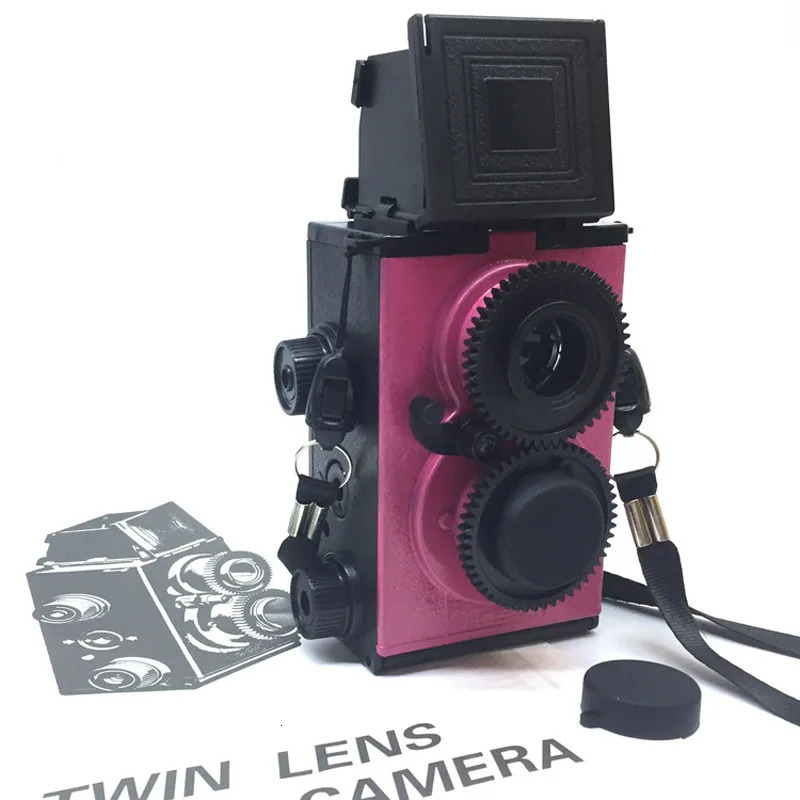 2023 XFILM Dual Reflection Camera 135MM Film Adult's Scientific Retro Finished in Gold and Silver 231221