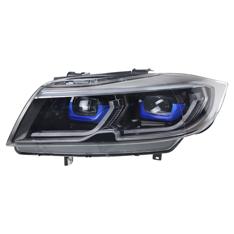 Car Headlights For BMW 3 E90/E91 2005-2012 Spoon Styling LED Daytime Lights Dual Projector DRL Car Accesorios Modified