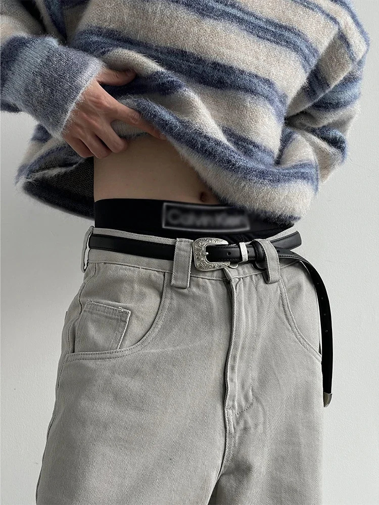 Men s Jeans REDDACHiC ICON 90s Skater Baggy Dragging Floor long Denim Gray Plain Casual Wide Pants Trousers Men Women Fashion 231201