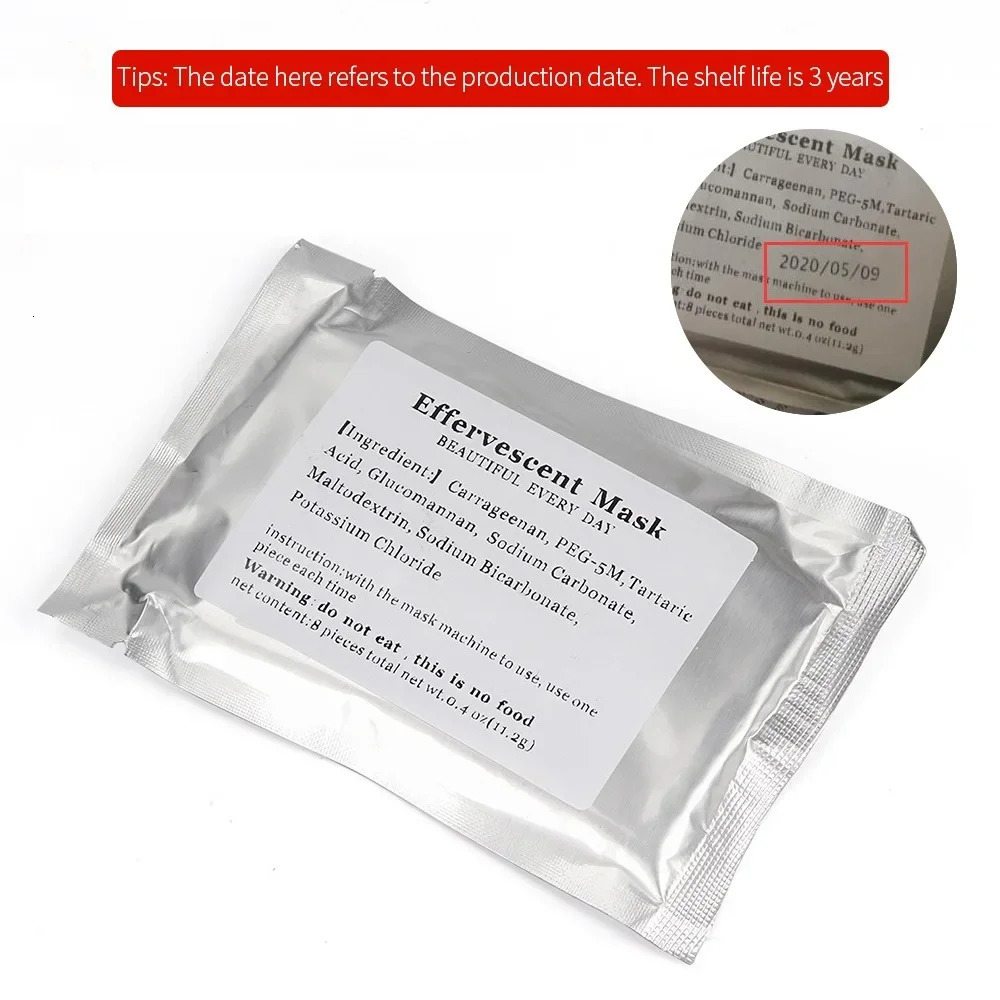 Face Care Devices DIY Mini Face Mask Maker Automatic Vegetable Natural Collagen Fruit Face Mask Machine Skin Care Brush wtih 10Pcs Mask Molds 231130