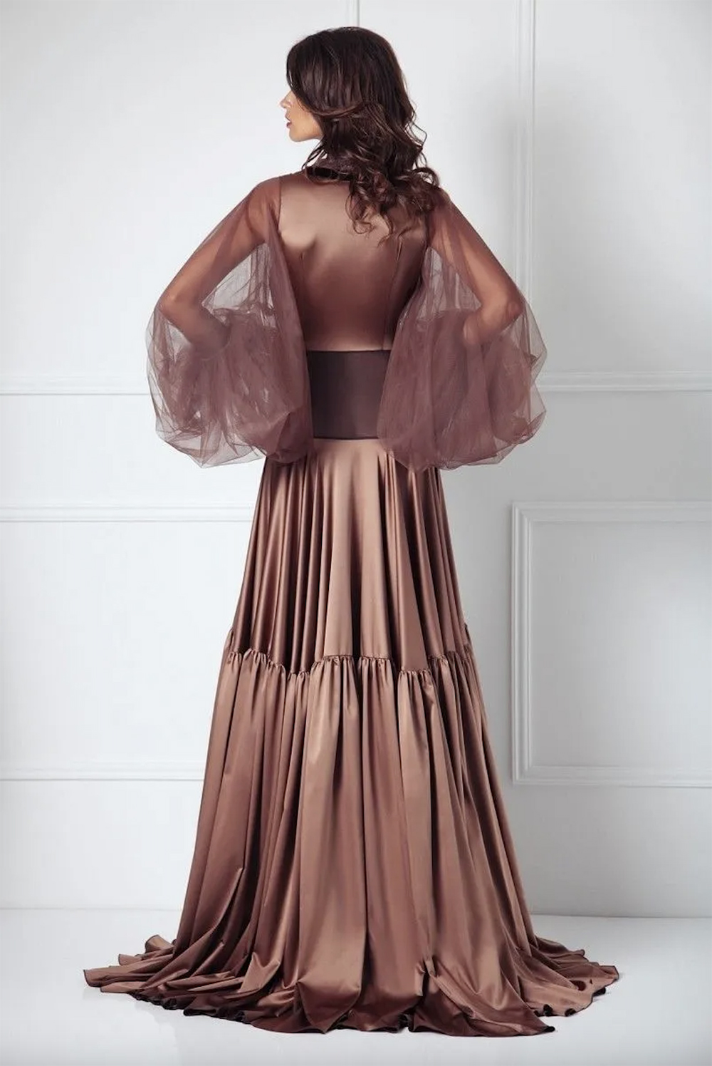 Sexy Wedding Robe Bridesmaid Bride Satin Silk Sleep Wear Lace Edge Mother Dressing Sleepwear Custom Made