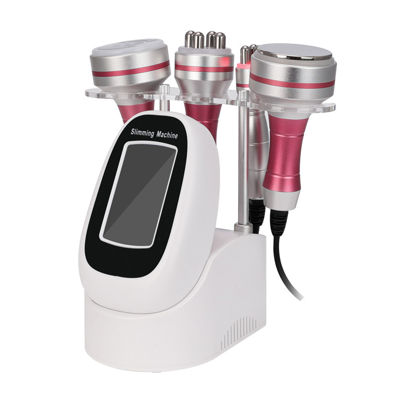NEW 4 in 1 Vacuum Lipo Ultrasonic Cavitation Radio Frequency Multipolar RF Body Slimming Machine Skin Lifting Tighten Anti-wrink Body Shaping Sculptin