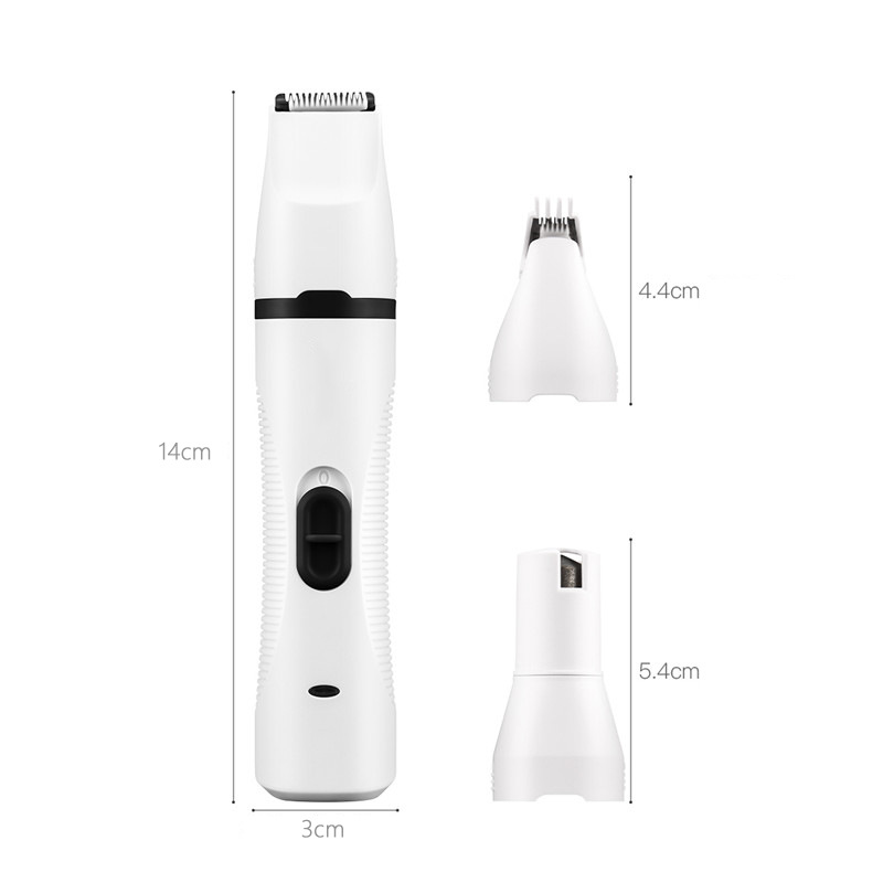 YUEXUAN Design Three-in-one Pet Nail Polisher, Electric Hair Clipper, Cat Household Electric Foot Hair Trimmer, Dog Hair Clipper Kit Pet Grooming Tabl
