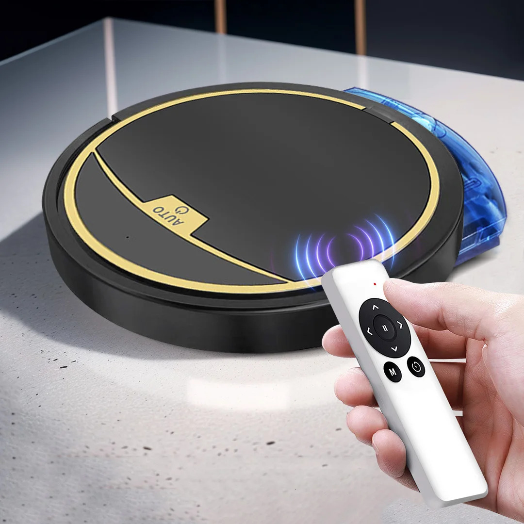 Robotic Vacuums USB Rechargeable RC Intellligent Automatic Floor Sweeper With Water Tank Wet Dry Mop Robot Vacuum Cleaner 231130