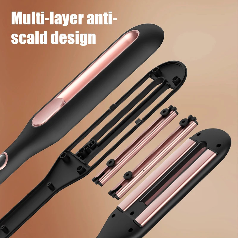 Hair Straighteners Product Roataing Curling Iron 2 In 1 Fast Heat Up Adjustable Temperature Control Hair Straightener 231201