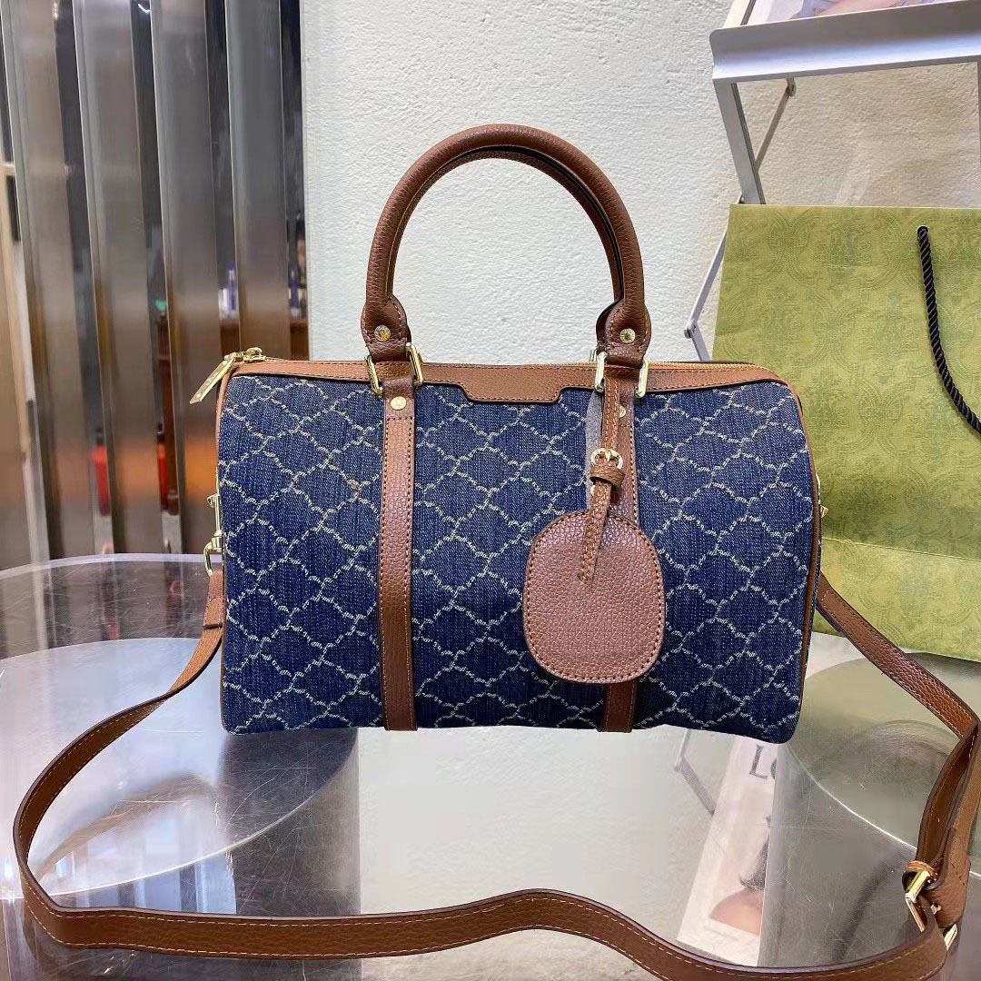 Designer design new brand pillow bag handbag classic pop fashion and practical. Denim fabric