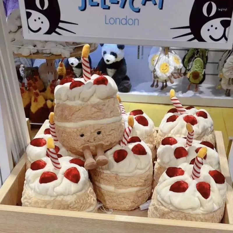 Jellycat Birthday Cake Plush: Kawaii Decor, Cute Plushie Gift for Kids & Adults dh5727163