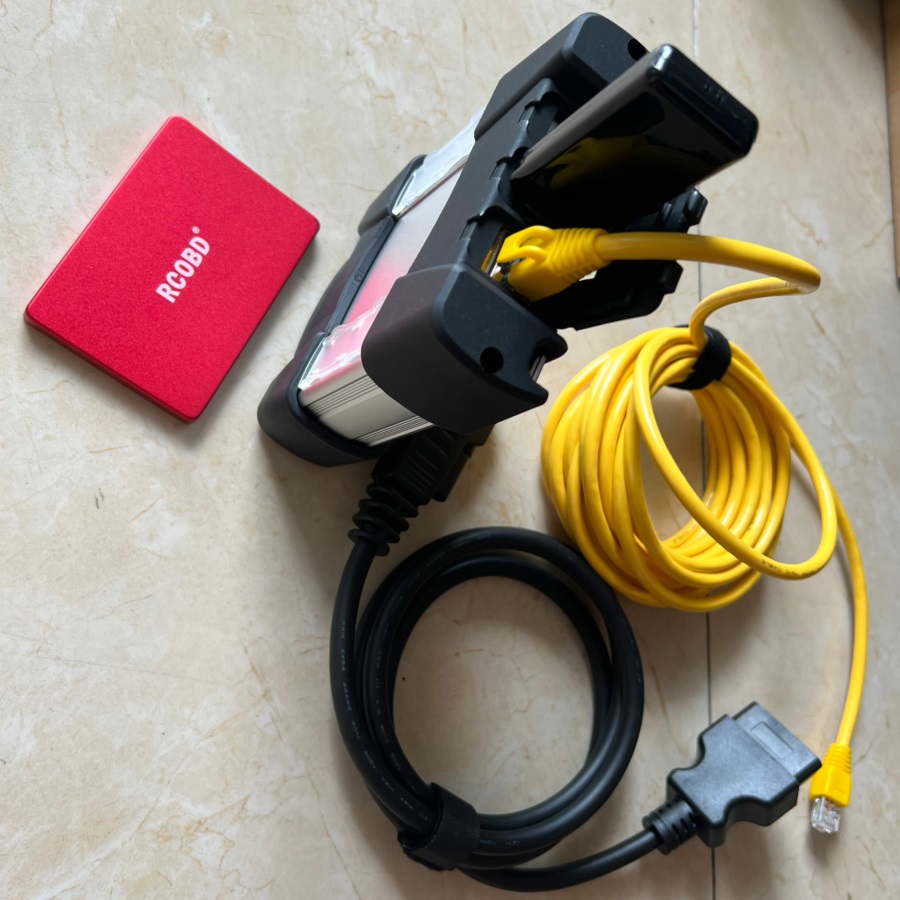 latest version 2024.03v 4.45 for bmw icom wifi next with ssd with d630 laptop ready to work 3 years warranty