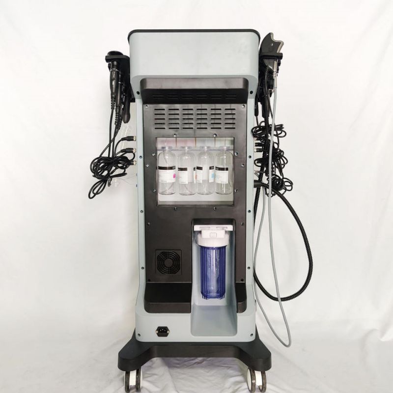 Best Selling 10 In1 Beauty Oxygen Beauty Beauty Device Aqua Jet Peel Beauty Dermabrasion Peeling Skin Moisturizer Black Head Removal Machine for Face 