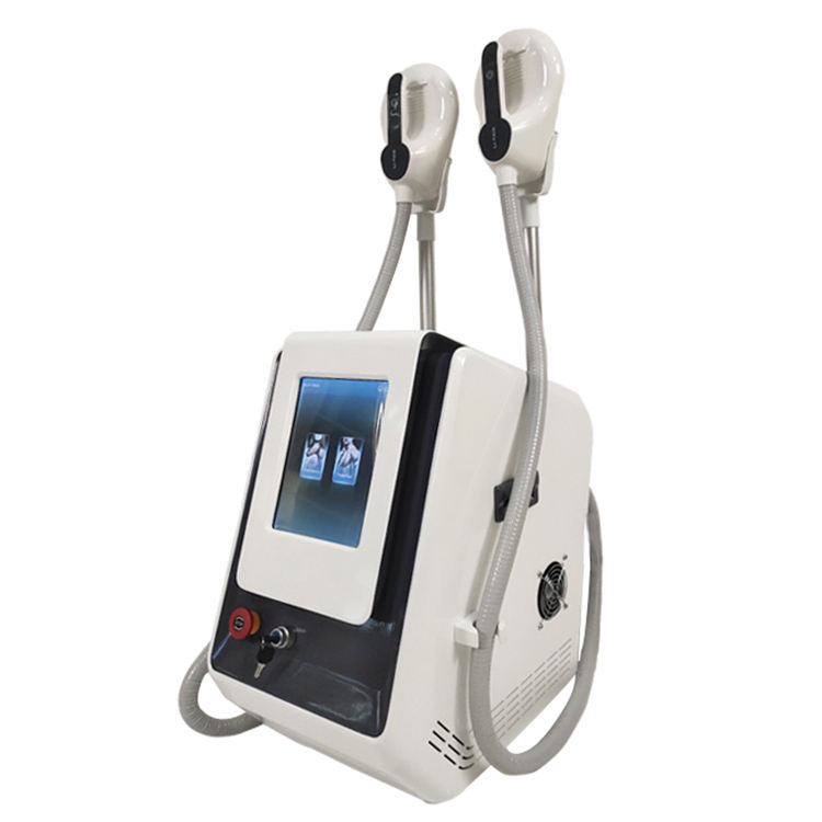 Remarkable Electromagnetic Muscle Training Fat Loss Machine H-EMT Body Shaping Belly Thinning Portable EMS Apparatus with 2 Hadnles