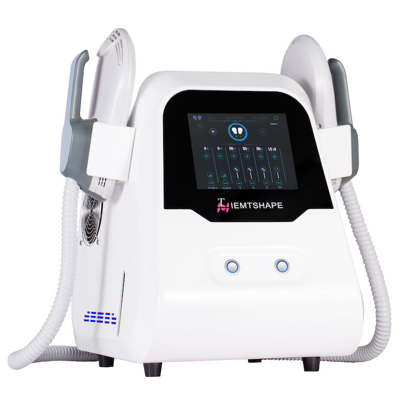 2024 Non-exercise Lazy Fitness for Body Sculpting Muscle Gain Fat Loss Machine EMSlim Waist Thigh Thinning 4 Handles 8 Inches Apparatus