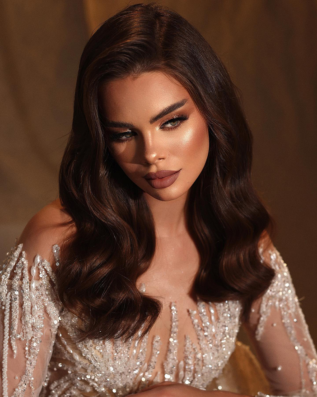 Sparkly Mermaid Beads Wedding Dress Lace See Through Wedding Gowns Full Sleeveless Sequined Vestido De Noiva