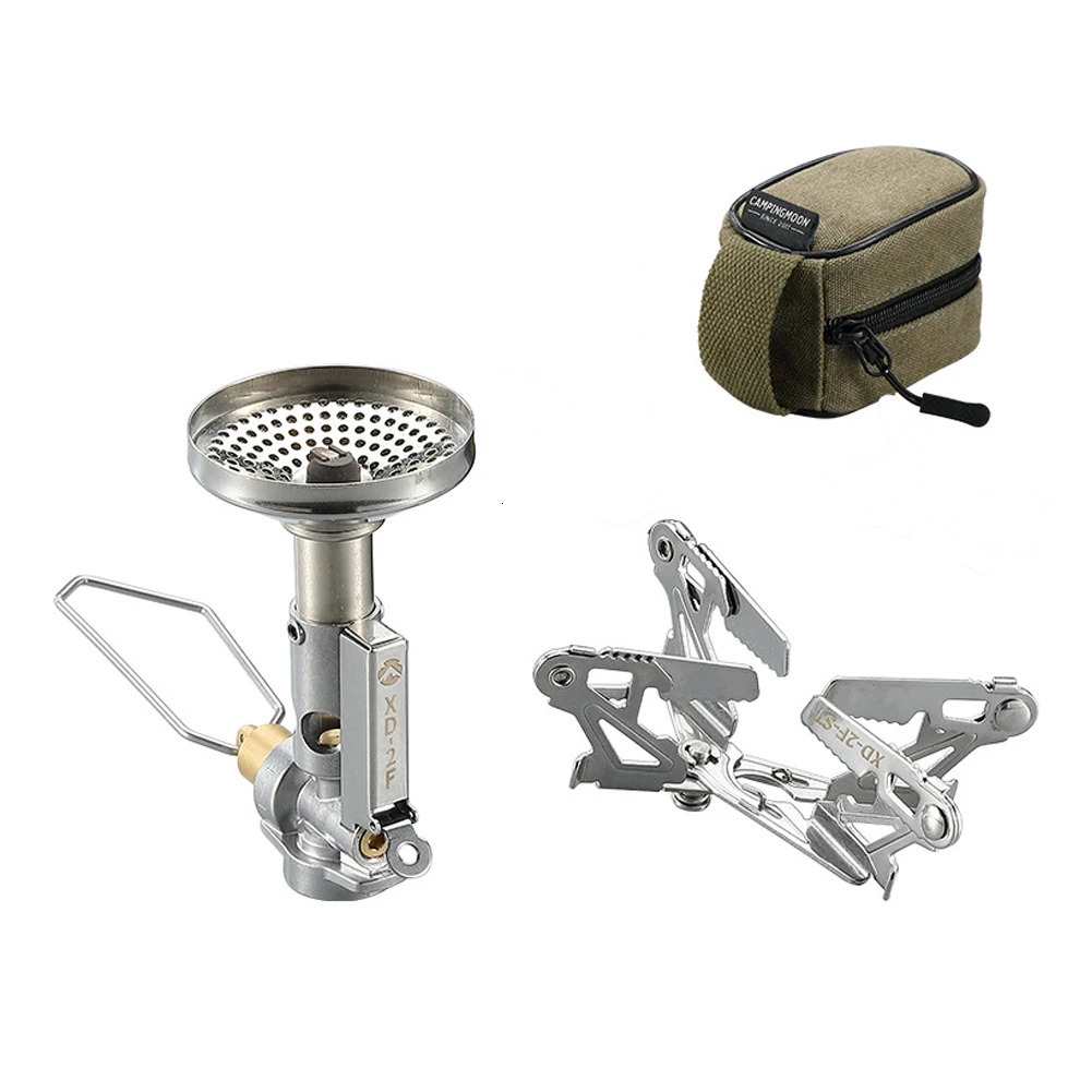 Stoves CAMPINGMOON Outdoor Split type Camping Furnace Separated Gases Furnaces Hiking Mountaineering Cooker For 2023 231202