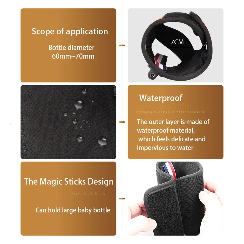 Bottle Warmers Sterilizers# Portable USB Bottle Warmer Travel Milk Heat Keeper Car Baby Bottle Warmer Bottle Heating Bag for Breastmilk and Formula 23