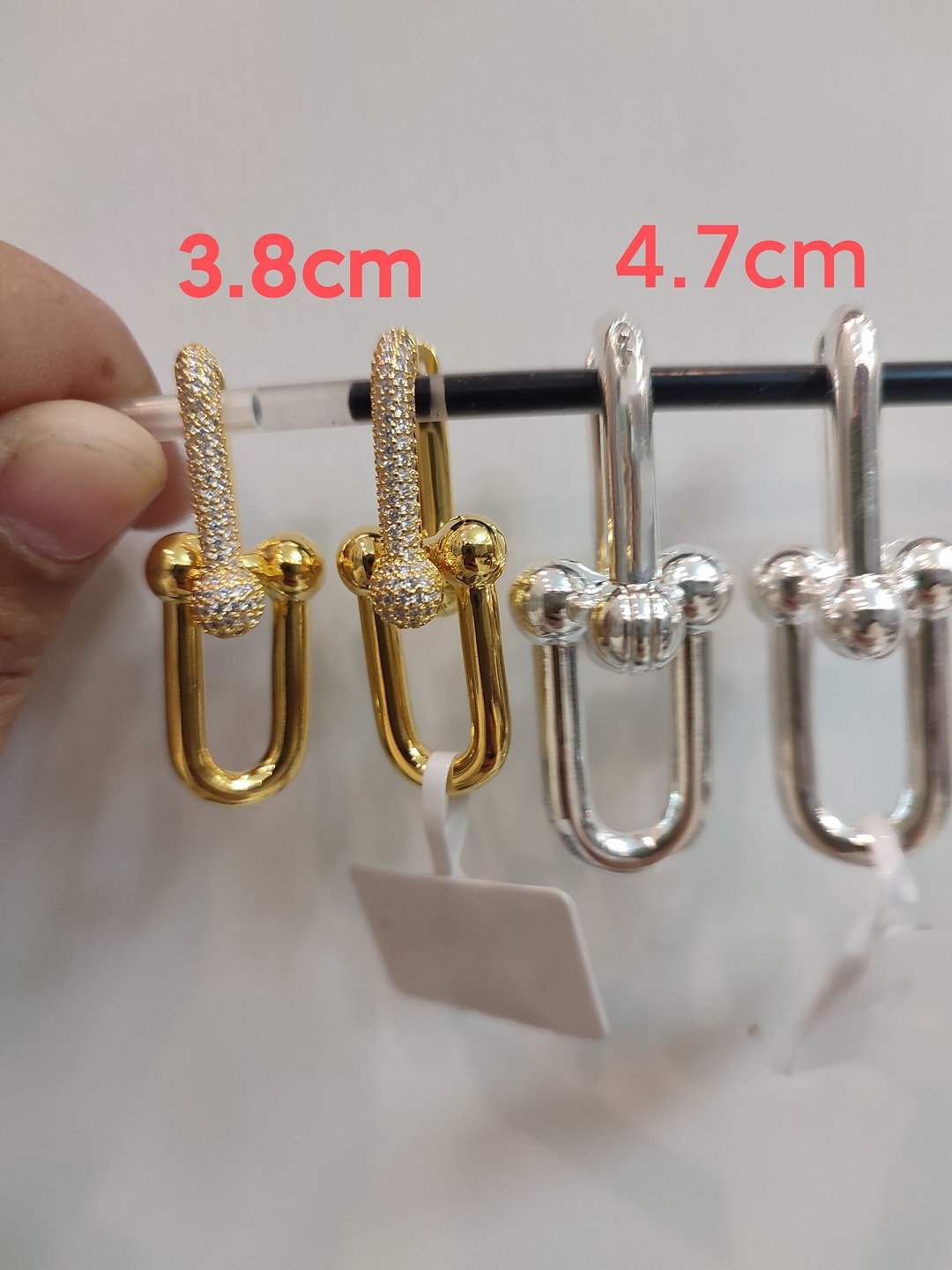 New gold sliver Chain womens pendant long 41 45 50 60cm designer necklace jewelry bracelet necklaces Engagement set for women girls Couple Wedding Par