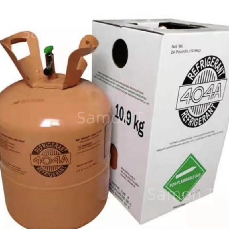 Freon Steel Cylinder Packaging R22 30lbs Tank Cylinder Refrigerant for Air Conditioners