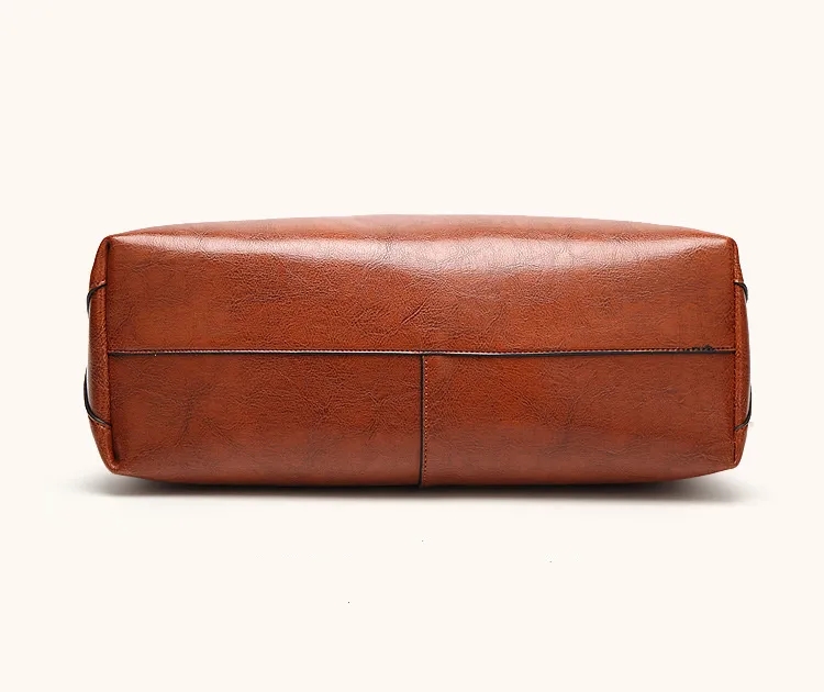 Waterproof Excellent Quality Orignal Shopping Cowhide Leather Fashion Shoulder Tote Handbags Presbyopic Purse Messenger Bag Suotong2510 Mdng