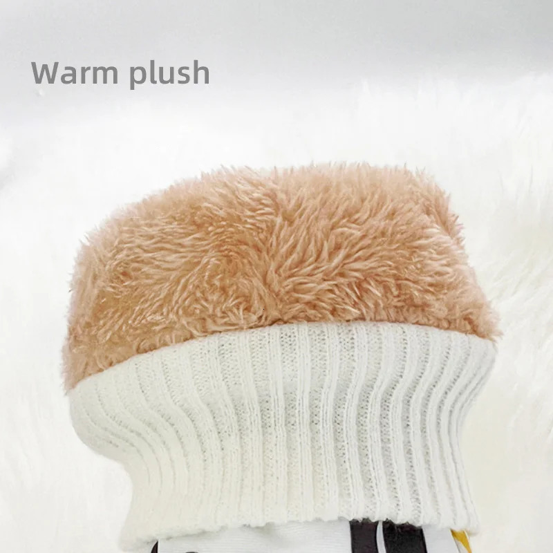 Children's Mittens Children Ski Glove for Girls Boys Waterproof Thicken Five Fingers Gloves Keep Warmer Cartoon Print Winter Snow Kids Mitten 4-1