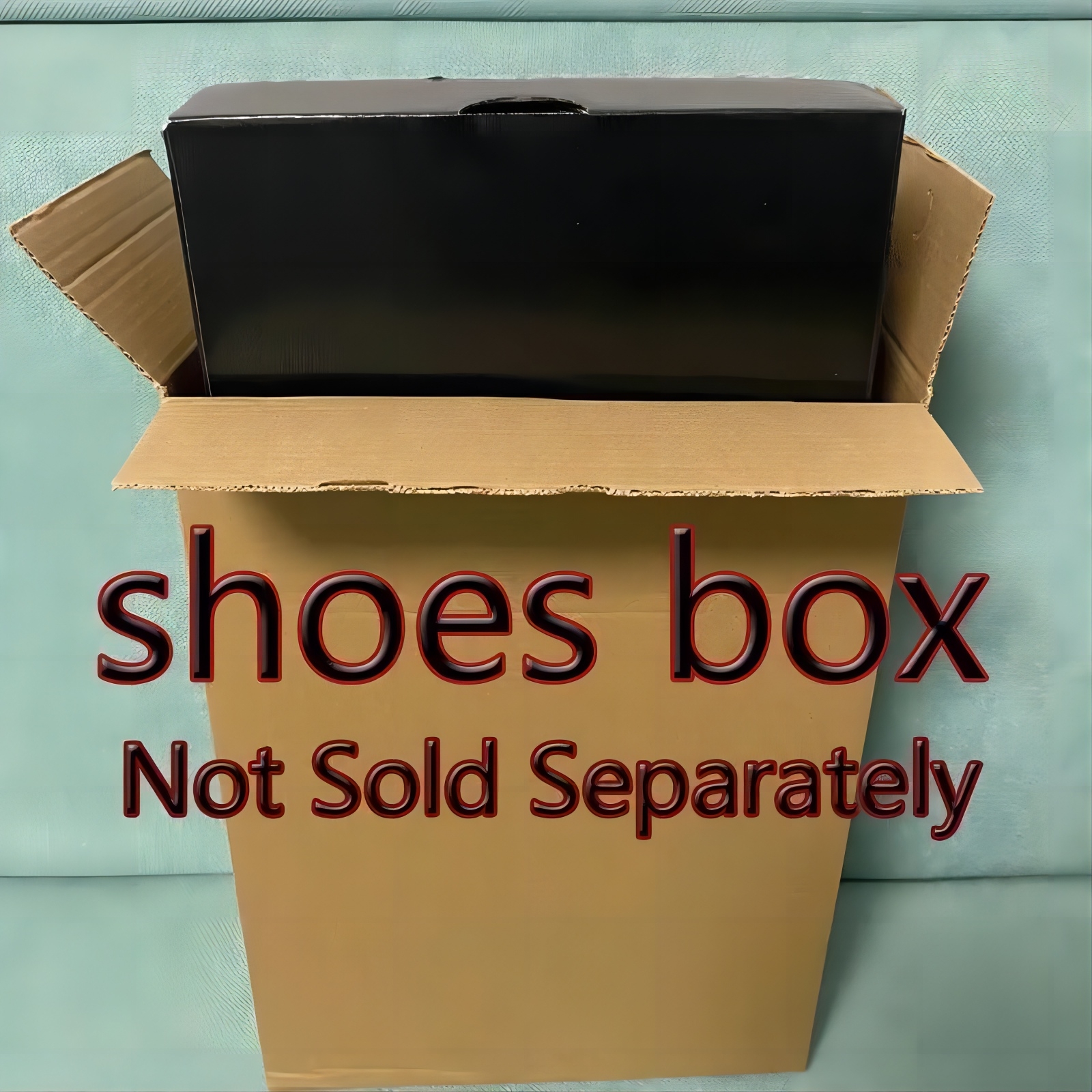 Various packing shoe boxes With label