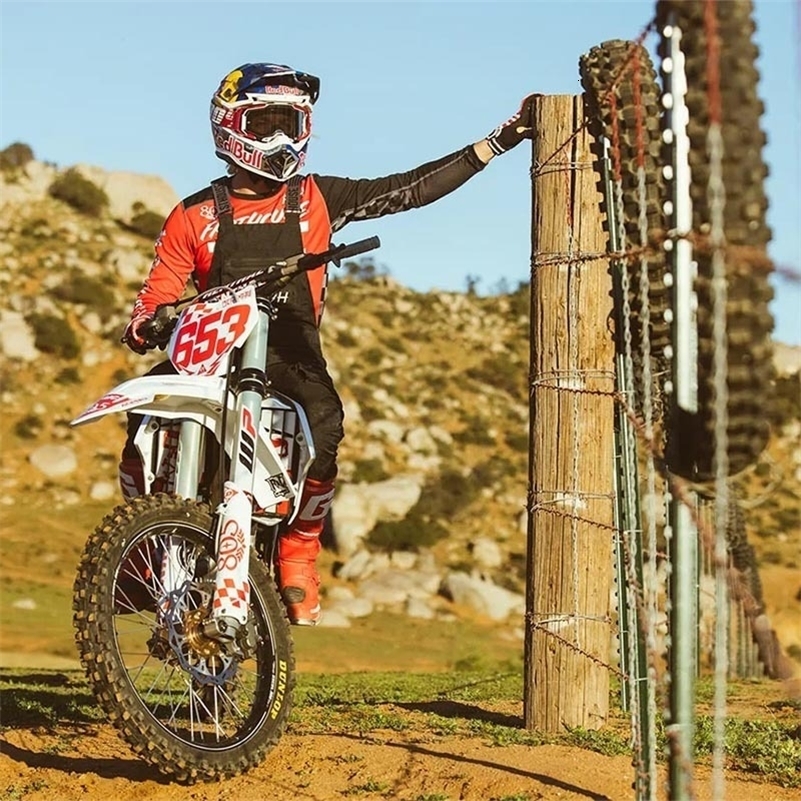 Other Sporting Goods 2023 FH Moto Gear Set MOTORALLS PANT Motocross Motorcycle Racing Pant MX Suit 231201