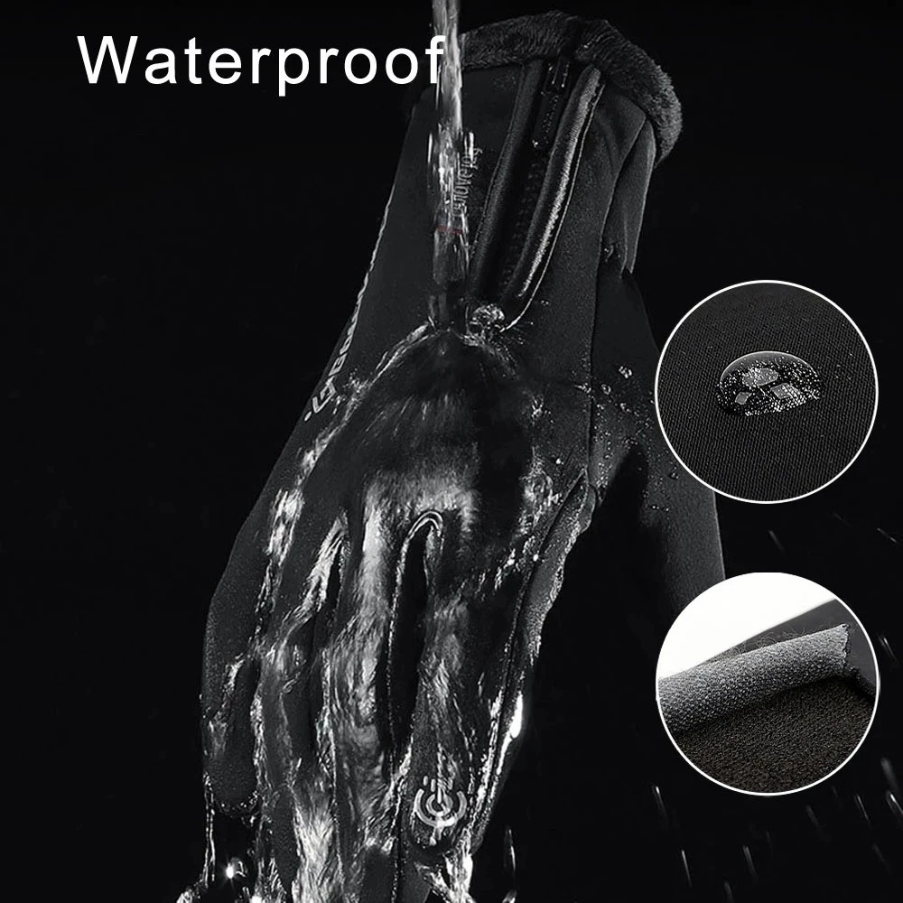 Sports Gloves Waterproof Winter Fishing 2 Finger Flip Windproof Women Men Velvet Warm Protection Fish Angling 231202
