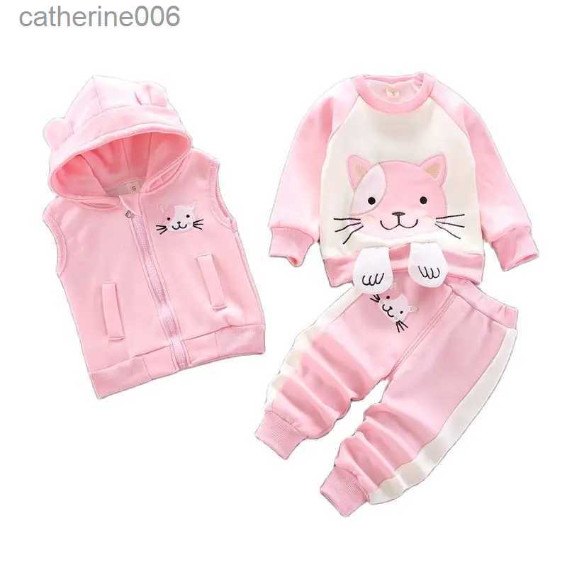Clothing Sets Boys Clothes Autumn Winter Warm Baby Girl Clothes Kids Sport Suit Outfits Newborn Clothes Infant Baby Christmas Clothing SetsL231202