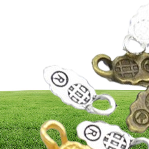 1000pcs lot Spoon Oval Scrabble Glue On Earring Bails for Fitting Glass Tiles Pendants for DIY Making in 4 colors