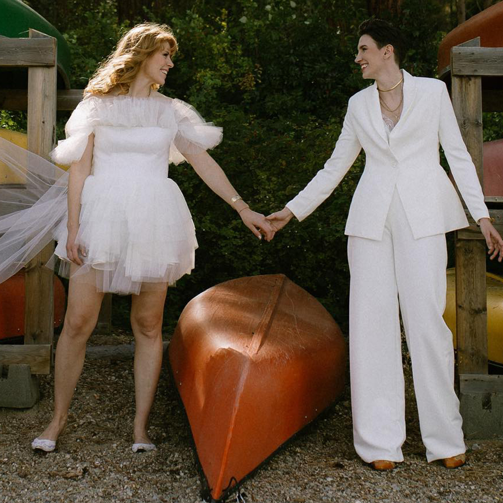 Wedding Dresses 2024 Off Shoulder Pleated Tulle Strapless 2 in 1 Bridal Gown High Low With Detachable Train Vestidos De Novia for Bride