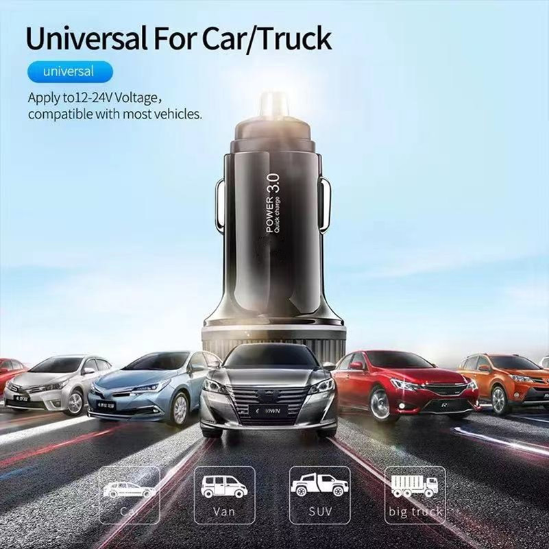 High Speed Dual Ports USB C PD Car Charger 3.1A Chargers Auto Power Adapters For IPhone 13 14 15 Pro Samsung S20 S22 S23 Xiaomi Huawei Andorid phone G