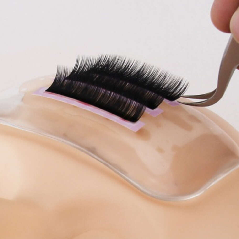 Silicone Reusable False Eye Lashes Pad Tray Holder Eyelashes Extensions Lash Pad Mat Makeup Tools Soporte Para Bandeja De Almohadilla Para Pestanas Po