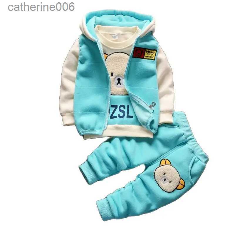 Clothing Sets Boys Clothes Autumn Winter Warm Baby Girl Clothes Kids Sport Suit Outfits Newborn Clothes Infant Baby Christmas Clothing SetsL231202
