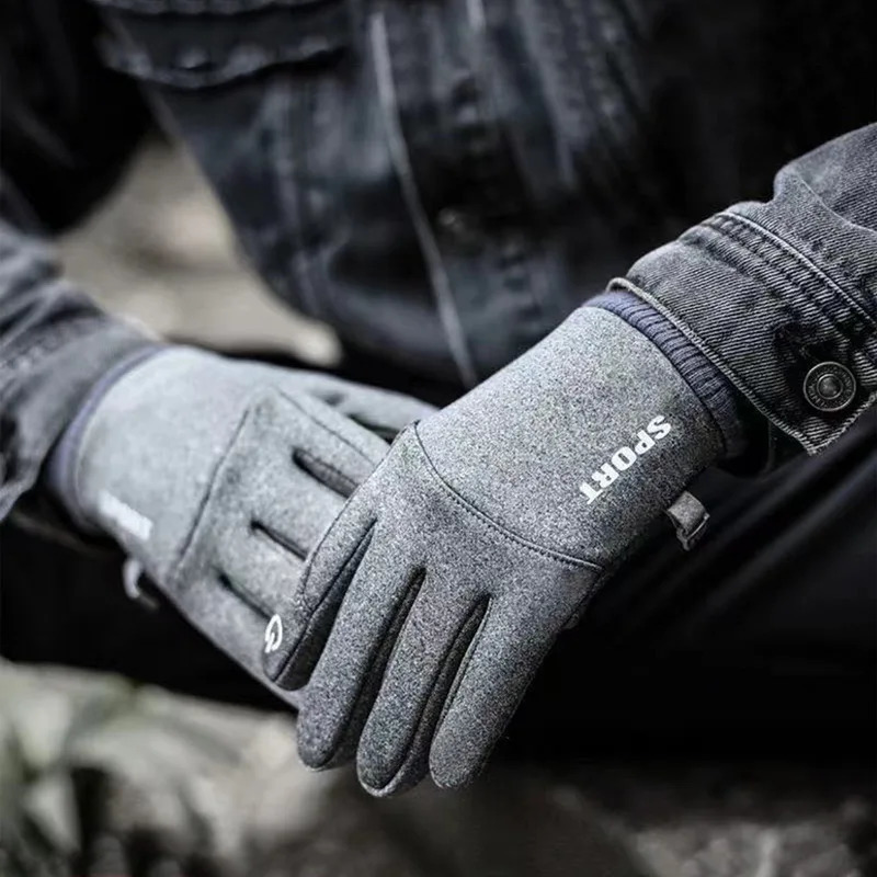 Sports Gloves 2023 Winter Motorcycle Autumn Windproof Motorbike Warm For Men Women Motocross Racing Biker Touch Function 231202