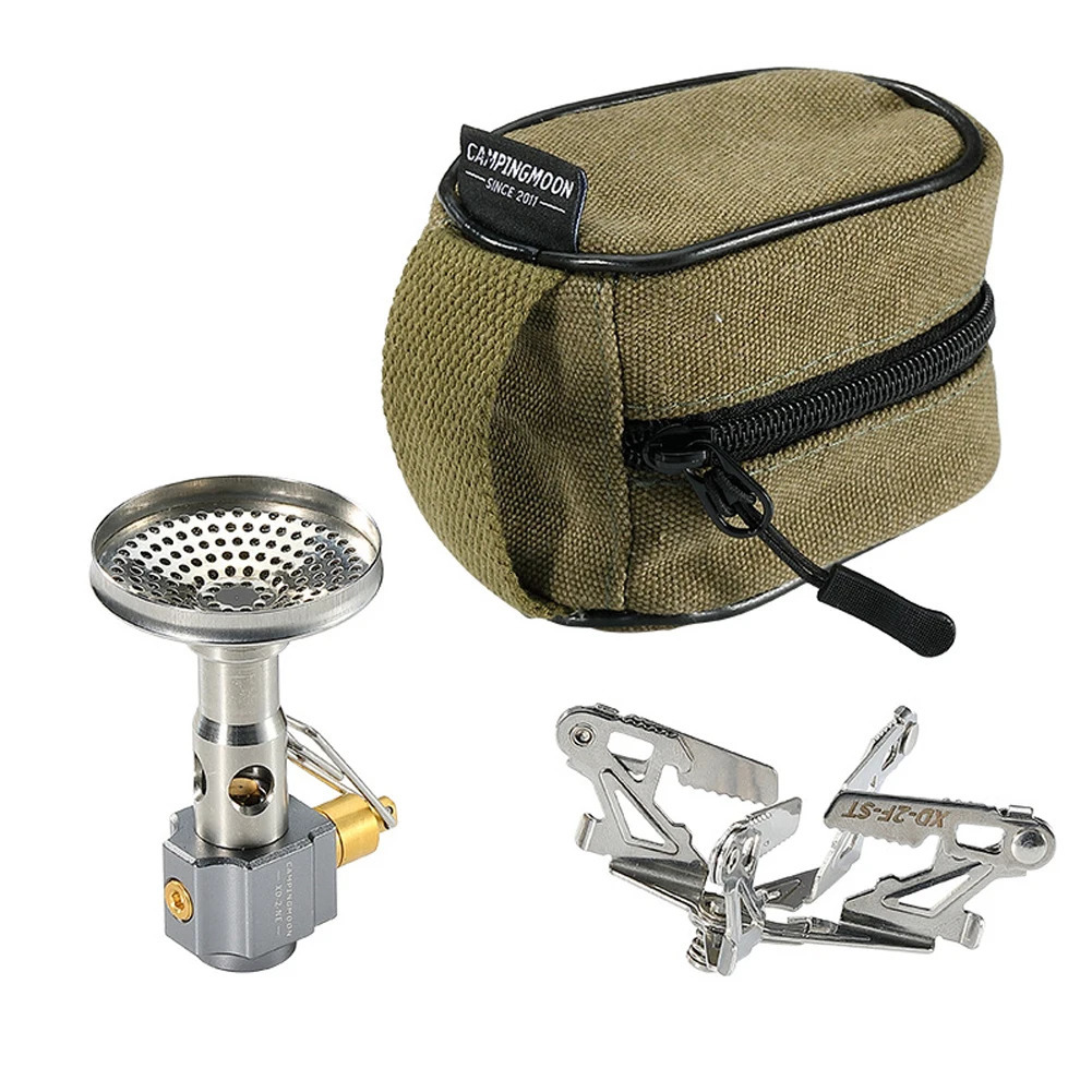Stoves CAMPINGMOON Outdoor Split type Camping Furnace Separated Gases Furnaces Hiking Mountaineering Cooker For 2023 231202