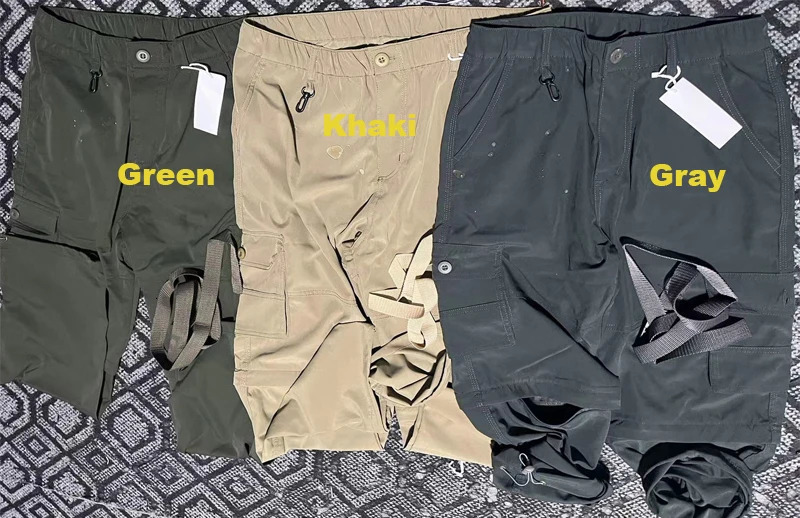 Outdoor Pants Men Summer Detachable Season Hiking Trekking Fishing Camping Climbing Run Trousers Quick Dry Oversized Sport Outdoor Pants 231202