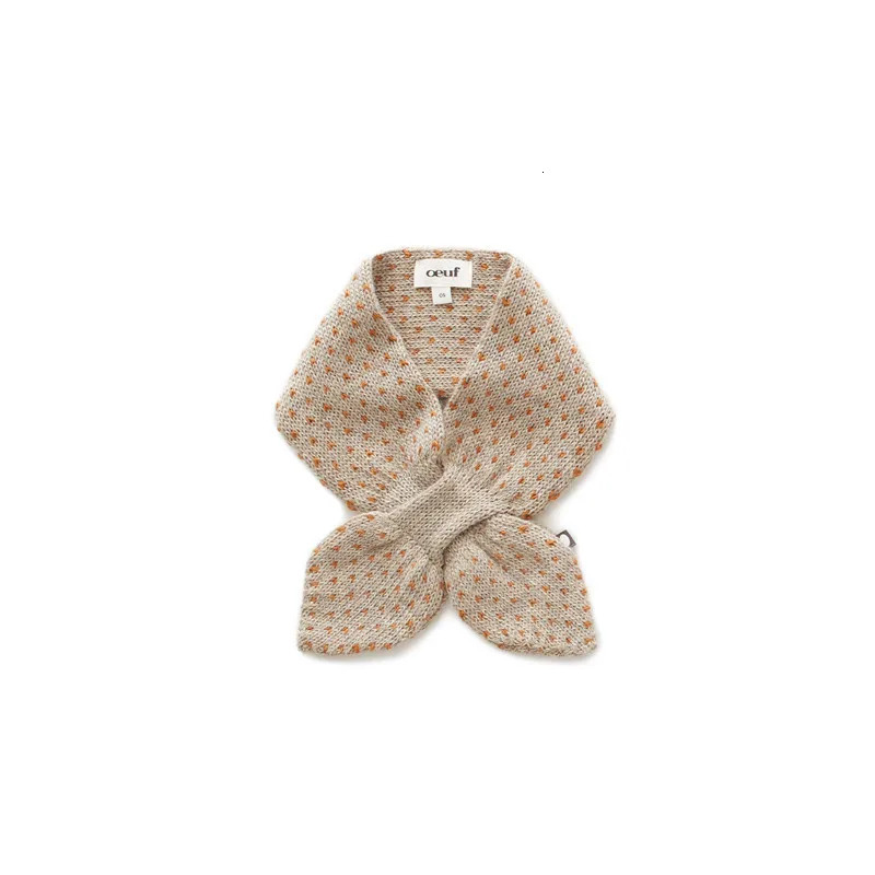 Scarves Wraps Baby Boys Girls Lovely Elk Scarf Cute Keep Warm Winter Knit Scarf Toddler Kids All Accessories 231202