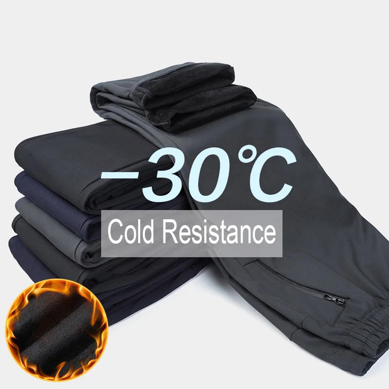 Outdoor Pants CHILYN Waterproof Winter Pants Men Women Outdoor Warm Softshell Fleece Trousers Trekking Camping Climbing Skiing Hiking Pants 231202