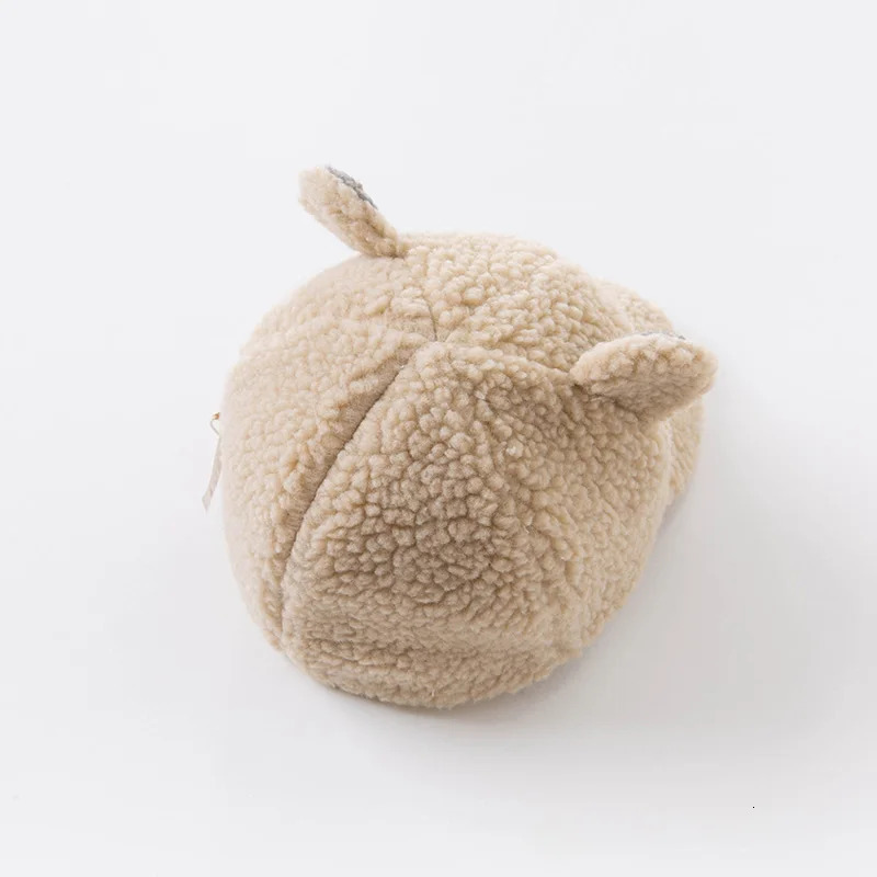 Caps Hats DBS14498 dave bella winter born baby boys casual cartoon bear hat boy fashion bucket cap 231202