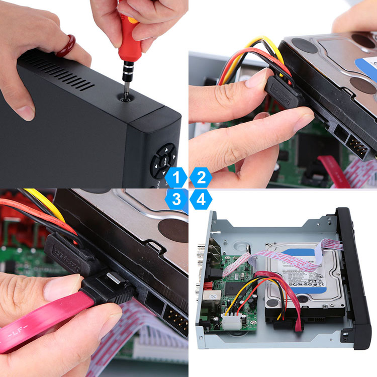 8 channles DVR camera kits 2.0mp 5.0mp 8ch safety sureveillance dvr camera set support cellphone APP XMEYE