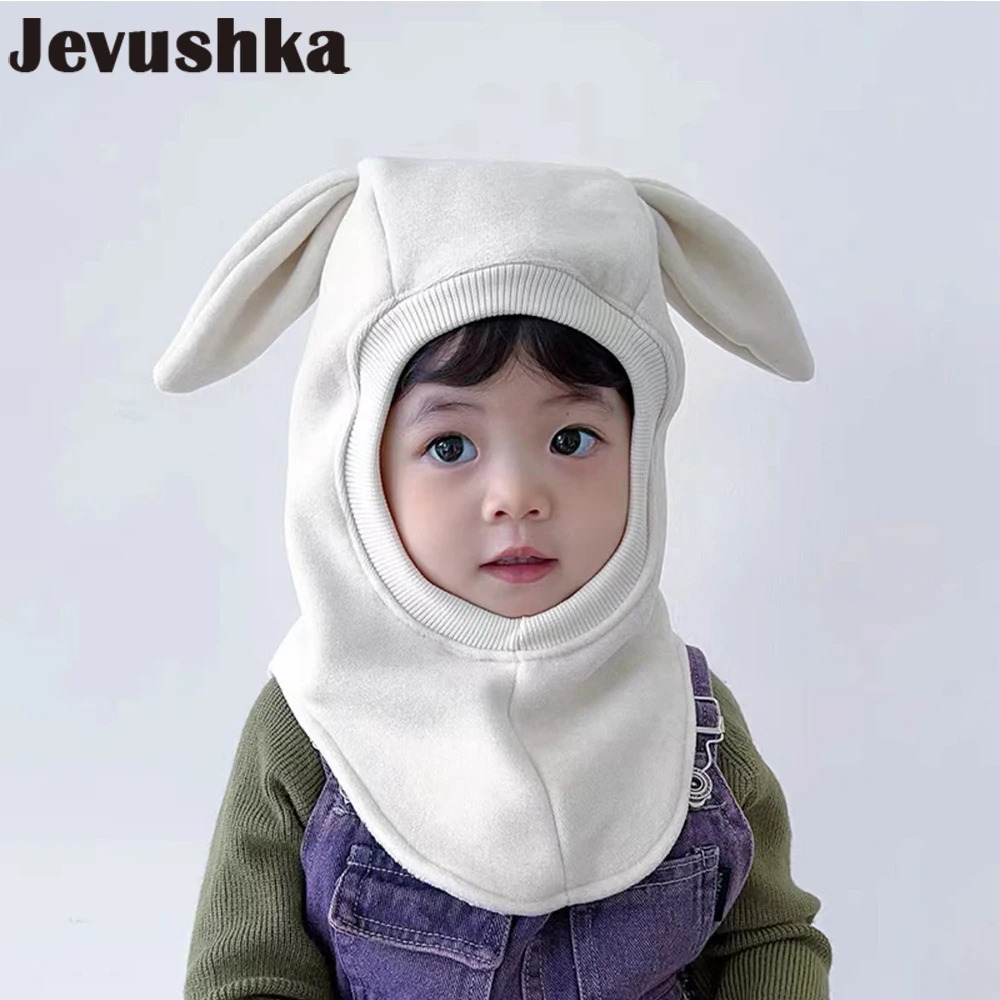 Caps Hats Winter Baby Balaclava Hat Balaclava With Cute Bunny Ears for Boys and Girls 231202