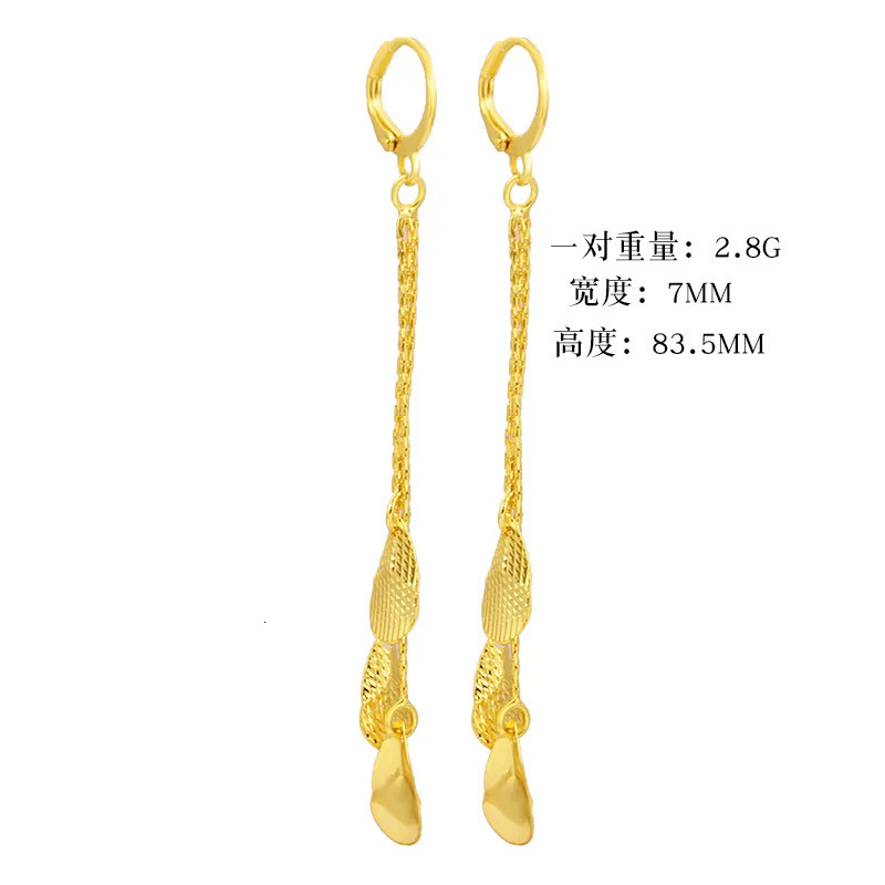 Stud Real 100% 14 K Yellow Gold color Earrings for Women Fine Orecchini Bizuteria Gemstone 14K Garnet Jewelry Drop 231204