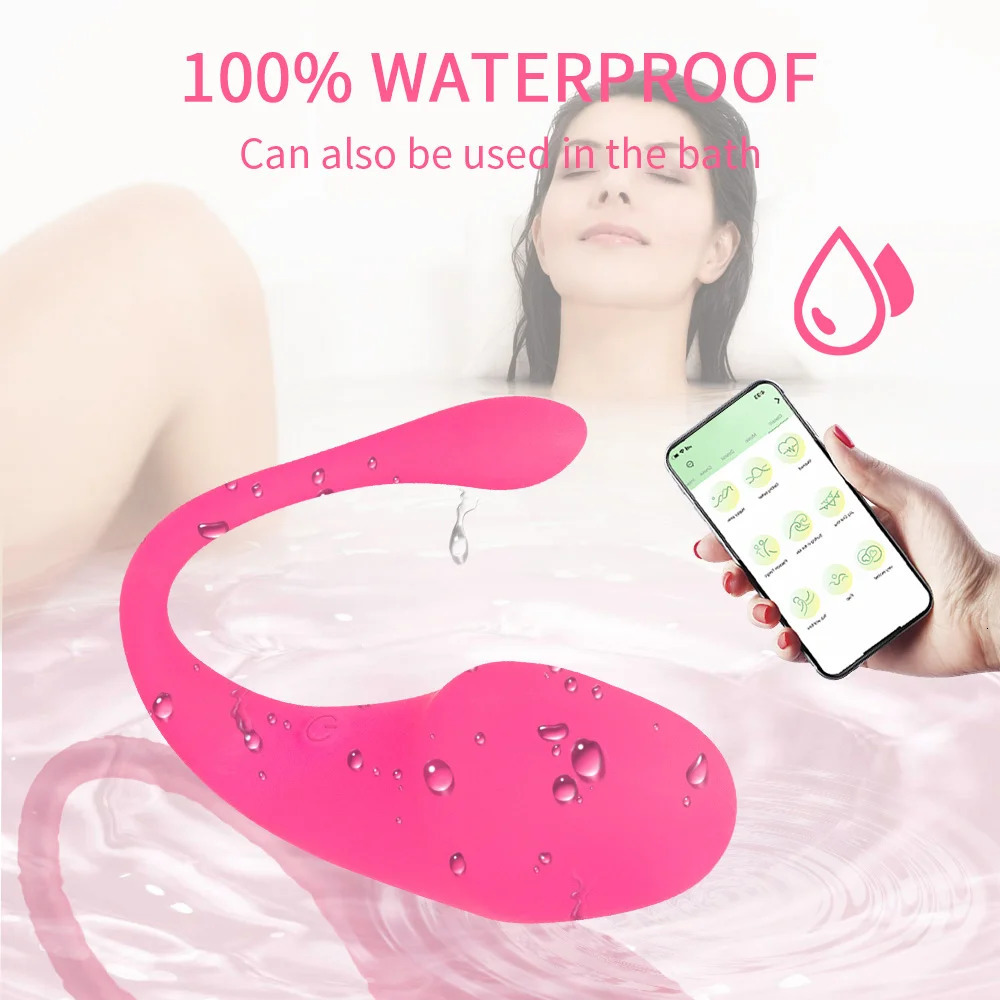 Vibrators APP Gspot Vibrator Long Distance With Bluetooth Dildo Wear Vibrating Egg Female Vaginal Ball Panties Sex Toys for Couples Sexo 231204