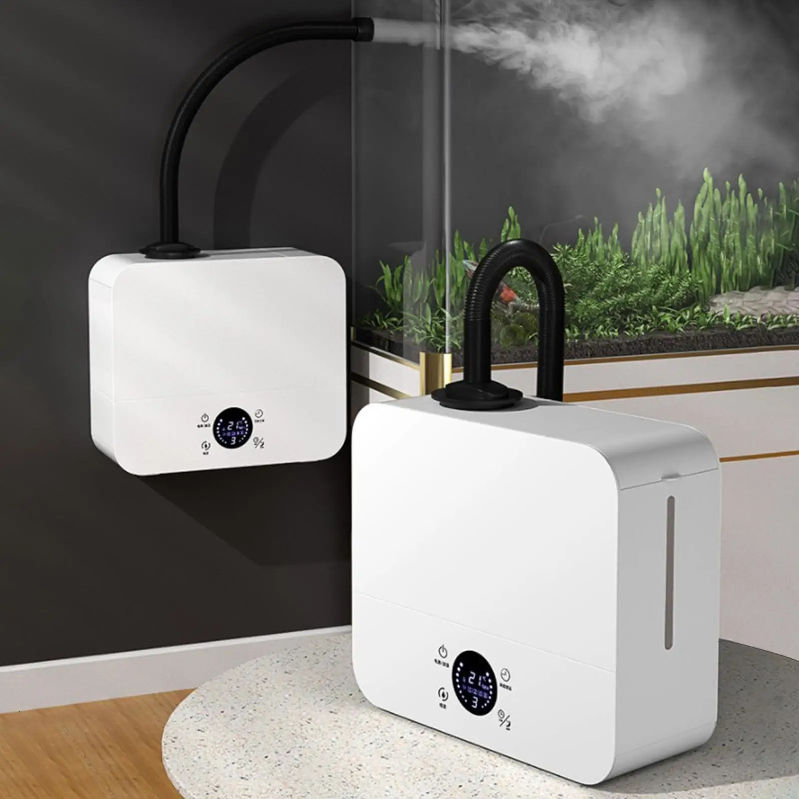 Reptile Supplies 2.5L Amphibians Humidifier Portable Fogger Vaporizer Fog Maker Generator Terrarium Mute Lizard 231204