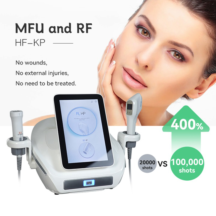 2024 Double HIFU Ultrasonic Skin Tightening Non Invasive face Body Shaping Ultrashape HIFU Skin Firming Rejuvenation Machine