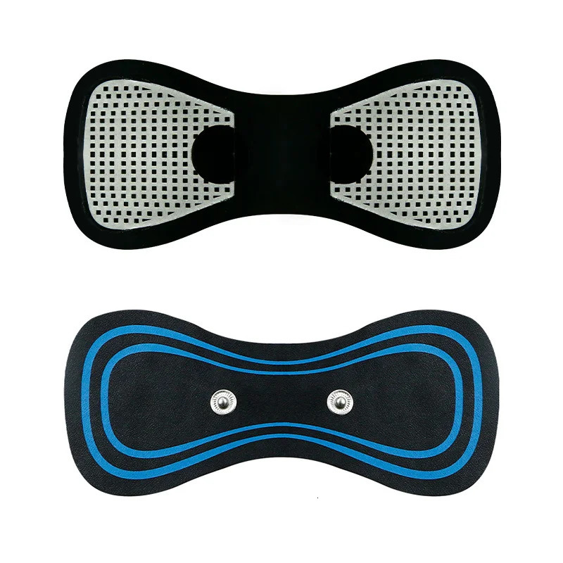 Back Massager Electric Cervical Massage Pads Mini Neck Cervical Massage Stimulator Adjustable Massage Pad for Shoulder Back Waist Arms Aches 231204